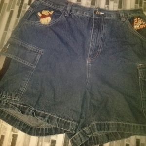 Girls POOH Shorts size 13/14